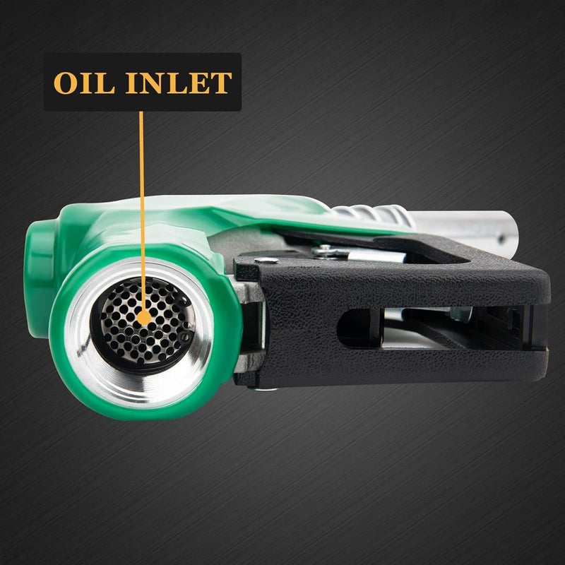 GDDGHS Fuel Nozzle 1 Inch NPT, Auto Shut Off Fuel Nozzle1-3/16 Inches(OD=30mm) Automatic Fueling Nozzle for Diesel Fuel Filling, Max Flow Rate 120L/Min(32GPM), 1-3/16 Inches(OD=30mm) Spout, Green - Image 3